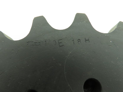 Martin 140E18H #140 Roller Chain Sprocket 1.75" Pitch 18T QD E Bushing SABER