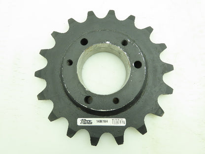 Martin 140E18H #140 Roller Chain Sprocket 1.75" Pitch 18T QD E Bushing SABER