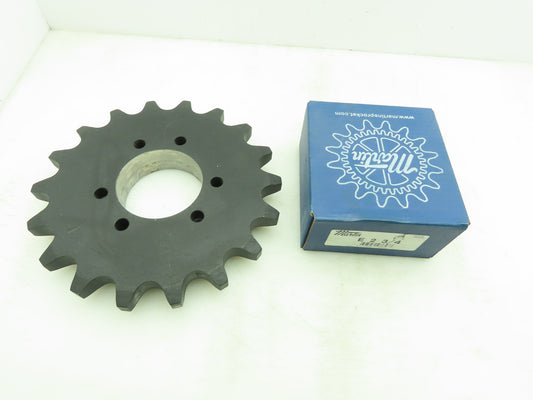 Martin 140E18H #140 Roller Chain Sprocket 1.75" Pitch 18T QD E Bushing SABER