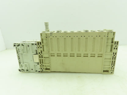 SMC SV Series 8-Station Manifold w/EX600 Serial Interface 24VDC Solenoid Valves
