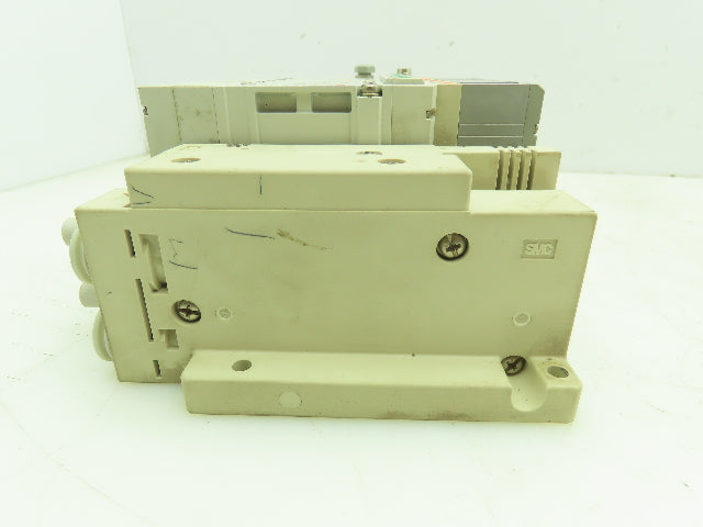 SMC SV Series 6-Station Manifold w/EX600 Serial Interface 24VDC Solenoid Valves