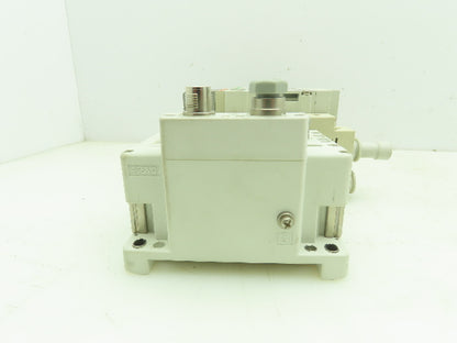 SMC SV Series 6-Station Manifold w/EX600 Serial Interface 24VDC Solenoid Valves