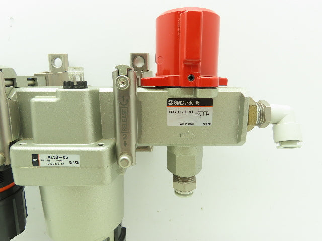 SMC AL50-06 Pneumatic Air Line Lubricator AR50-06G Regulator Filter Assembly