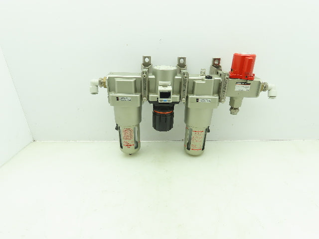 SMC AL50-06 Pneumatic Air Line Lubricator AR50-06G Regulator Filter Assembly