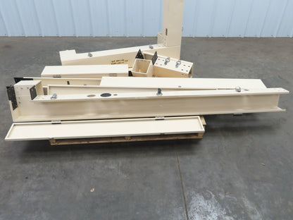 Wire Trough Wireway System 140mm W 100mm D 22' Long Hoffman Hubbell Wiegmann