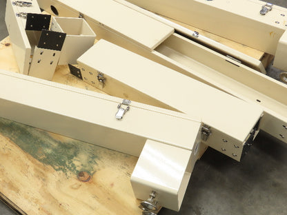 Wire Trough Wireway System 140mm W 100mm D 22' Long Hoffman Hubbell Wiegmann