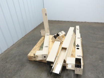 Wire Trough Wireway System 140mm W 100mm D 22' Long Hoffman Hubbell Wiegmann