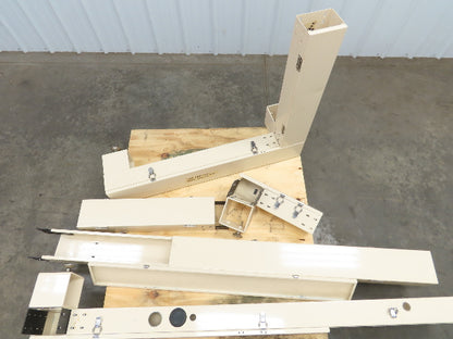 Wire Trough Wireway System 140mm W 100mm D 22' Long Hoffman Hubbell Wiegmann