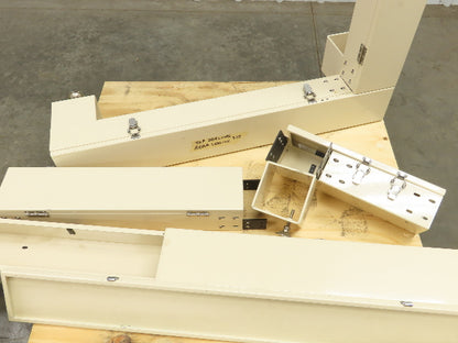 Wire Trough Wireway System 140mm W 100mm D 22' Long Hoffman Hubbell Wiegmann