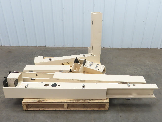 Wire Trough Wireway System 140mm W 100mm D 22' Long Hoffman Hubbell Wiegmann