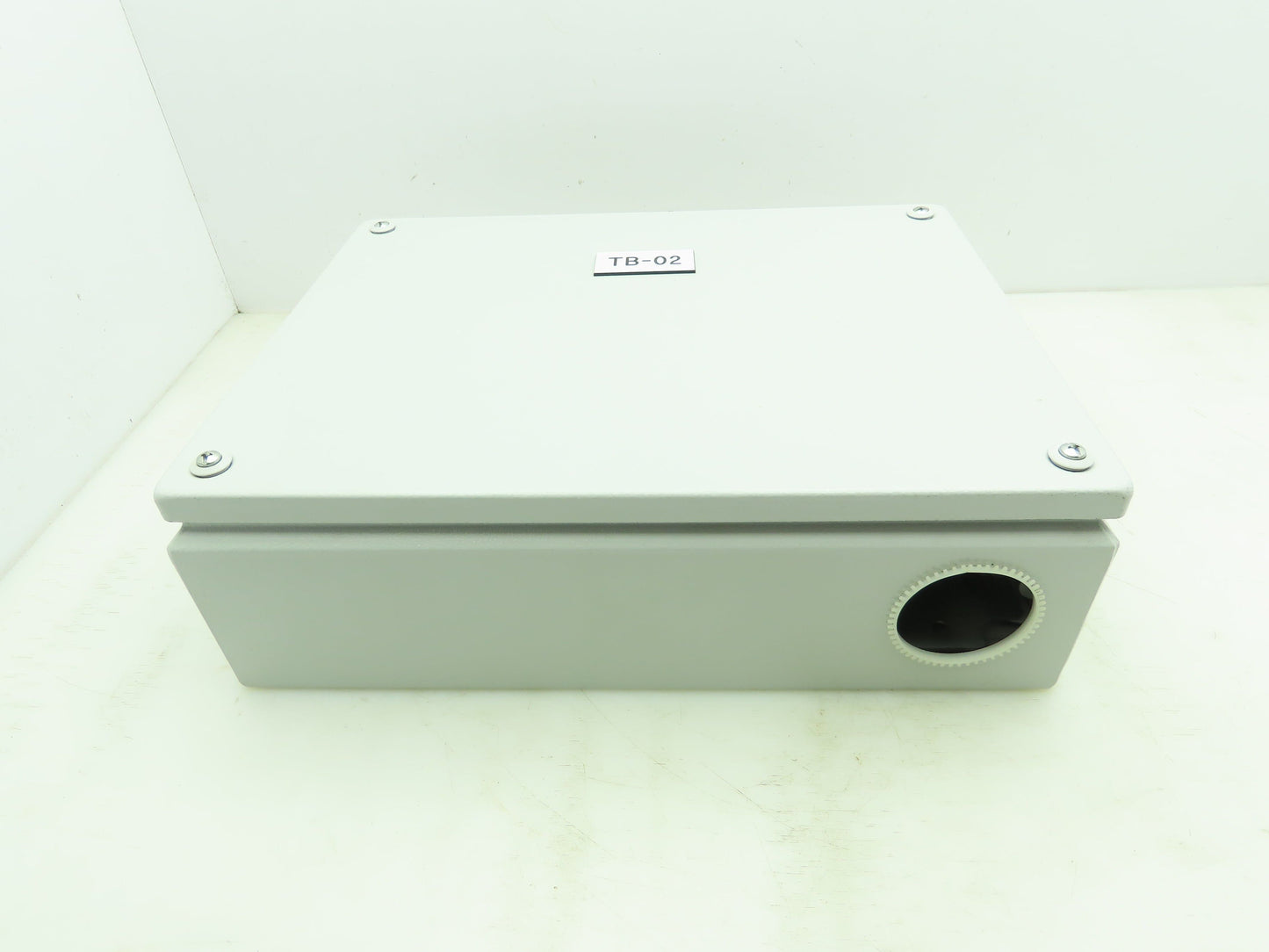 Rittal KL1508 Electrical Enclosure Terminal Box w/Backplate Gray 400x200x120mm
