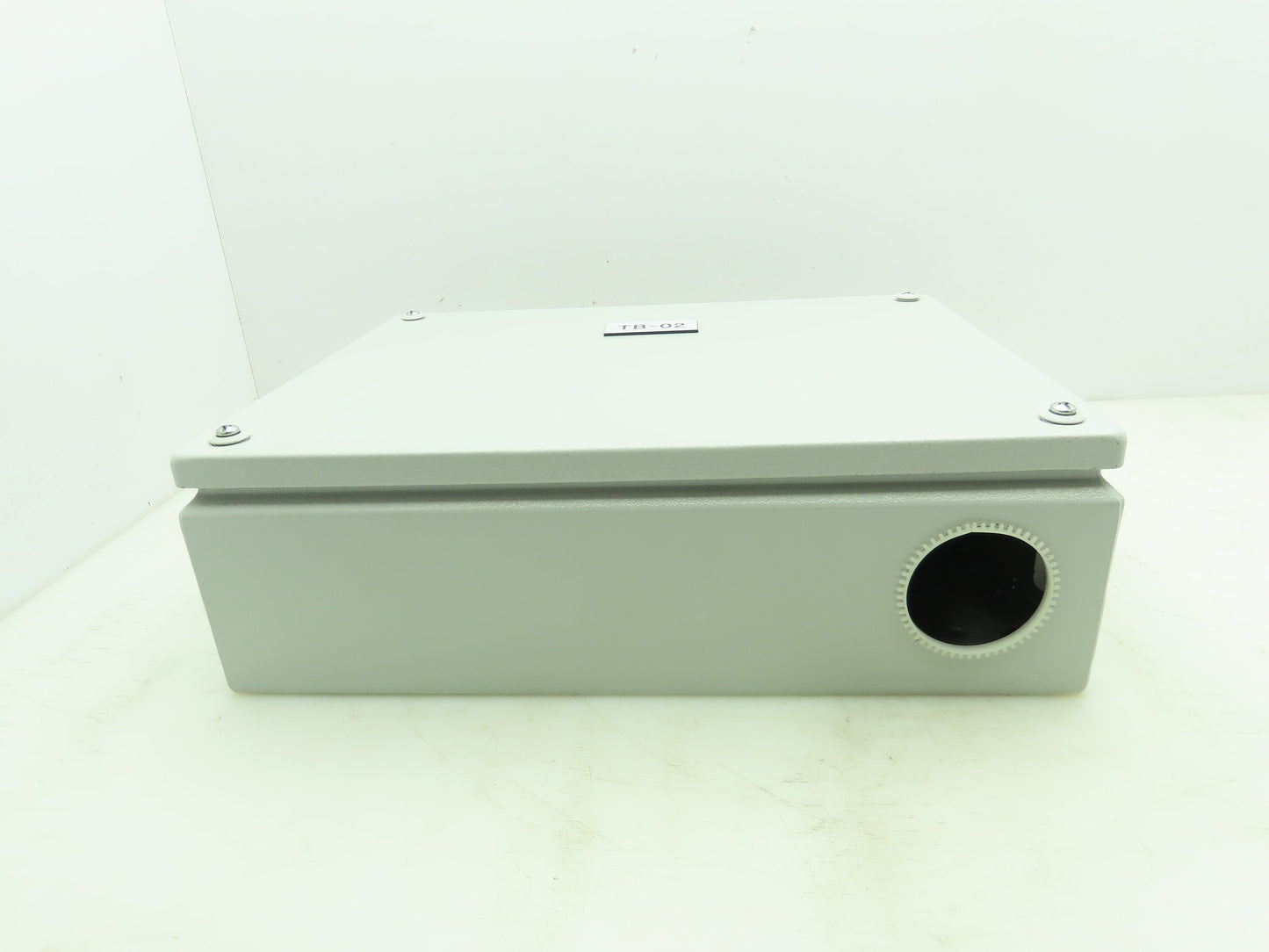 Rittal KL1508 Electrical Enclosure Terminal Box w/Backplate Gray 400x200x120mm