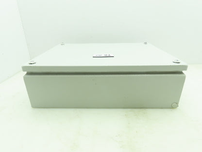 Rittal KL1508 Electrical Enclosure Terminal Box w/Backplate Gray 400x200x120mm