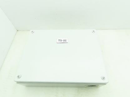 Rittal KL1508 Electrical Enclosure Terminal Box w/Backplate Gray 400x200x120mm