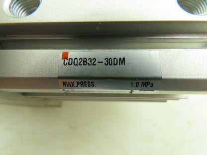 SMC CDQ2B32-30DM Pneumatic Compact Air Cylinder 32mm Bore 30mm Stroke