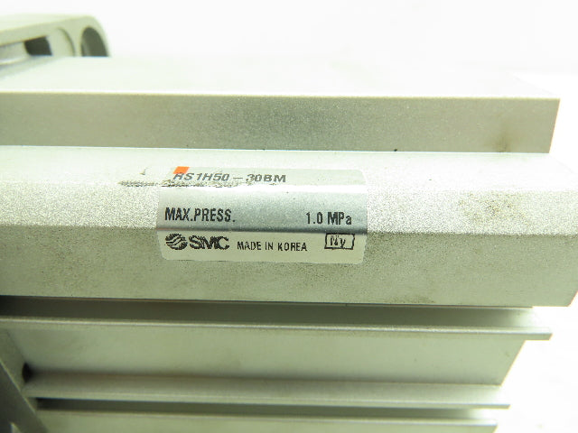 SMC RS1H50-30BM Pneumatic Pallet Stopper Air Cylinder 50mm Bore 30mm Stroke