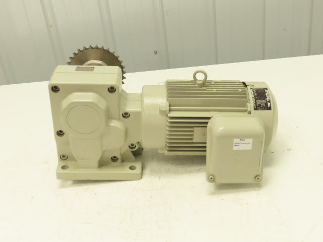 Sumitomo RNHM3-54R-30 HYPONIC Drive Gearmotor SM-Cyclo 3Hp 230V 3PH 30:1 Reducer