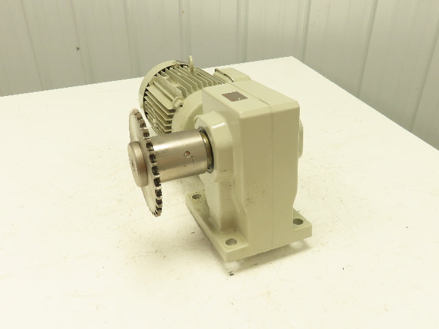 Sumitomo RNHM3-54R-30 HYPONIC Drive Gearmotor SM-Cyclo 3Hp 230V 3PH 30:1 Reducer