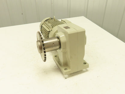 Sumitomo RNHM3-54R-30 HYPONIC Drive Gearmotor SM-Cyclo 3Hp 230V 3PH 30:1 Reducer