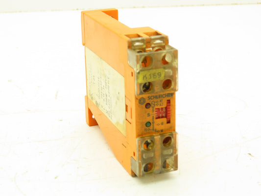 Schleicher KZT01 Safety Module .5 To 3 Second Delay 24V 50-60 Hz