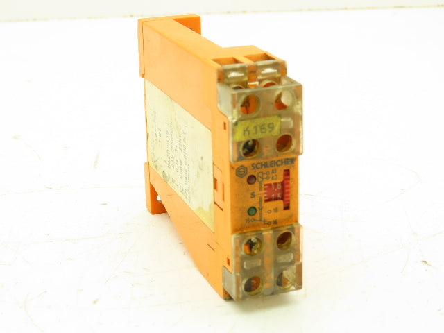 Schleicher KZT01 Safety Module .5 To 3 Second Delay 24V 50-60 Hz