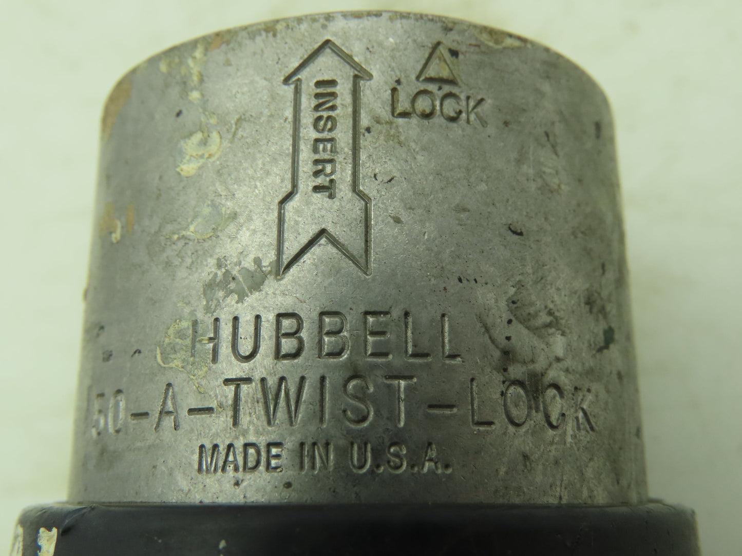 Hubbell HBL7765C Twist Lock Plug 50A 3P-4W 600VAC 250VDC