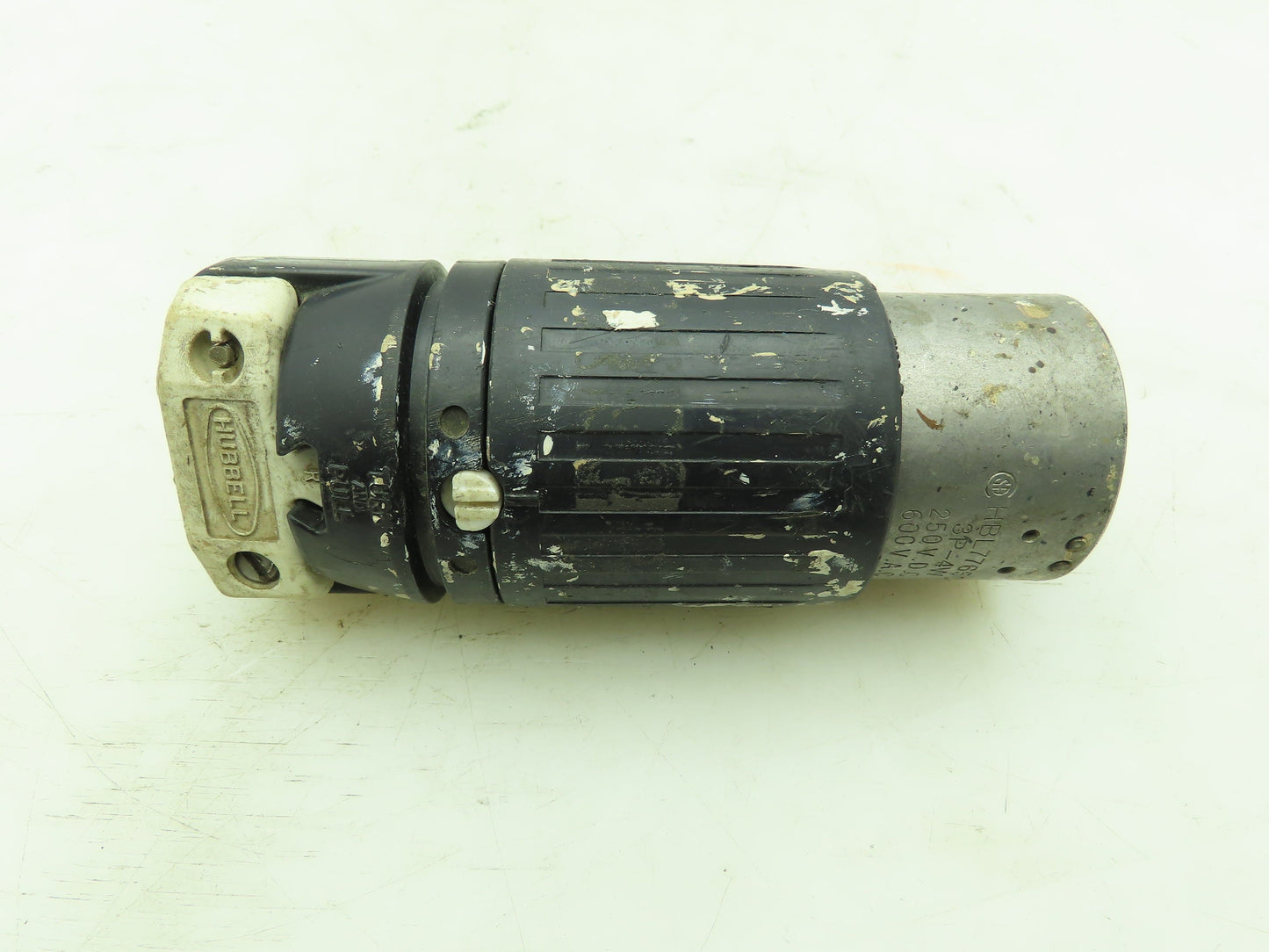 Hubbell HBL7765C Twist Lock Plug 50A 3P-4W 600VAC 250VDC