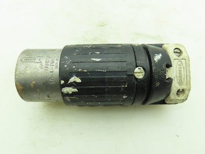 Hubbell HBL7765C Twist Lock Plug 50A 3P-4W 600VAC 250VDC