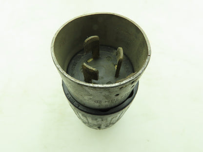 Hubbell HBL7765C Twist Lock Plug 50A 3P-4W 600VAC 250VDC