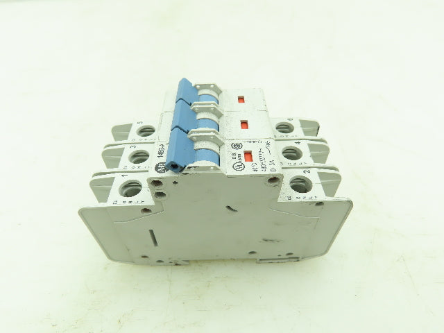 Allen Bradley 1489-A3D030 Circuit Breaker 3A 3 Pole 480Y/277 VAC Ser A Lot of 3