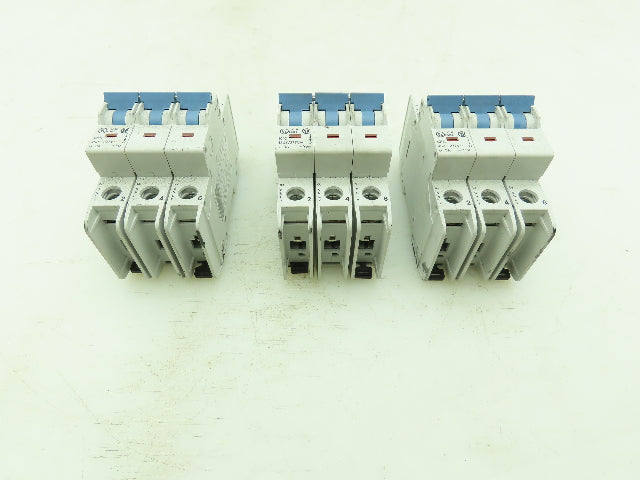Allen Bradley 1489-A3D030 Circuit Breaker 3A 3 Pole 480Y/277 VAC Ser A Lot of 3