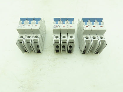 Allen Bradley 1489-A3D030 Circuit Breaker 3A 3 Pole 480Y/277 VAC Ser A Lot of 3