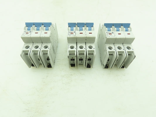 Allen Bradley 1489-A3D030 Circuit Breaker 3A 3 Pole 480Y/277 VAC Ser A Lot of 3