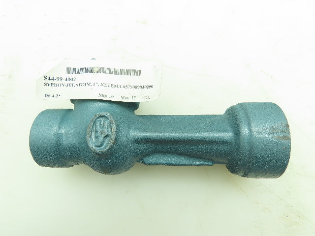 S&K Fig 217 Steam Jet Syphon Pump 1" NPT Threaded