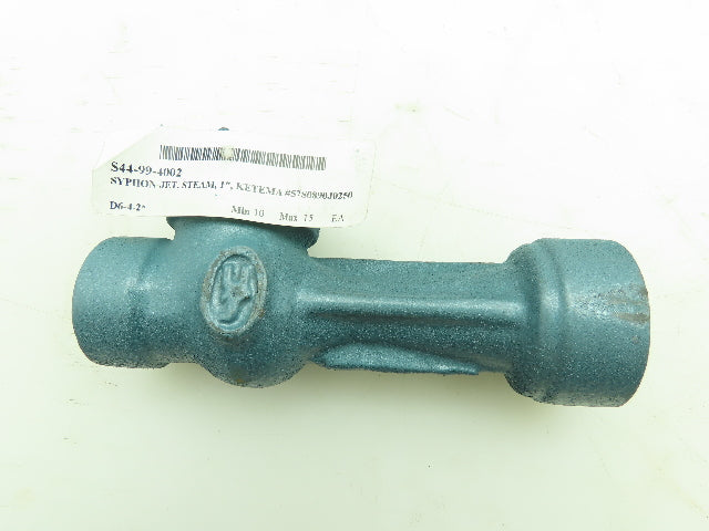 S&K Fig 217 Steam Jet Syphon Pump 1" NPT Threaded