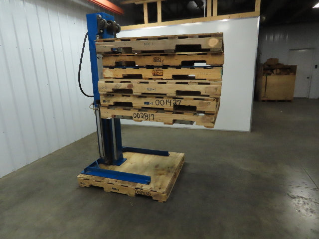 Pneumatic Lift Table 24" Travel Counterweight 335LBS Stationary Platform