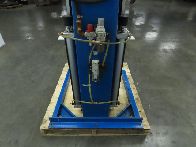 Pneumatic Lift Table 24" Travel Counterweight 335LBS Stationary Platform