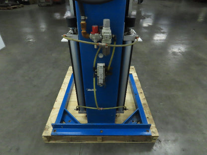 Pneumatic Lift Table 24" Travel Counterweight 335LBS Stationary Platform
