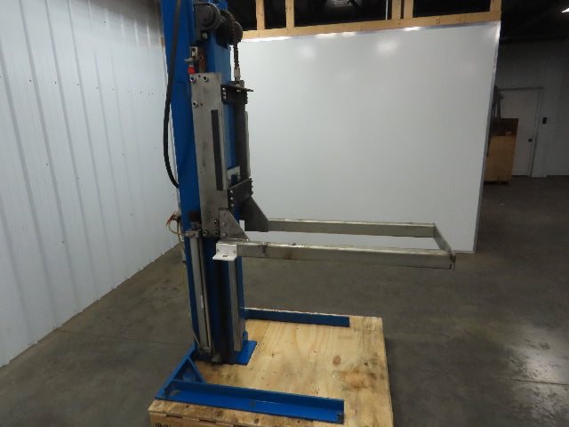 Pneumatic Lift Table 24" Travel Counterweight 335LBS Stationary Platform