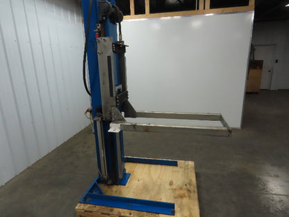 Pneumatic Lift Table 24" Travel Counterweight 335LBS Stationary Platform