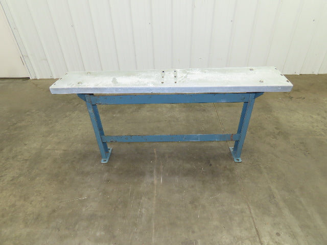 40" Wide Conveyor Leg Stationary Floor Support Blue 24-29" Adj Height  Lot of 4