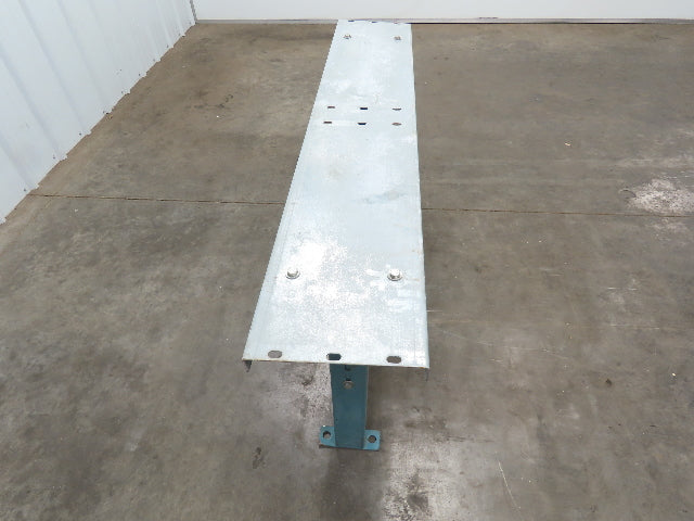 40" Wide Conveyor Leg Stationary Floor Support Blue 24-29" Adj Height  Lot of 4