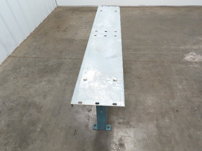 40" Wide Conveyor Leg Stationary Floor Support Blue 24-29" Adj Height  Lot of 4