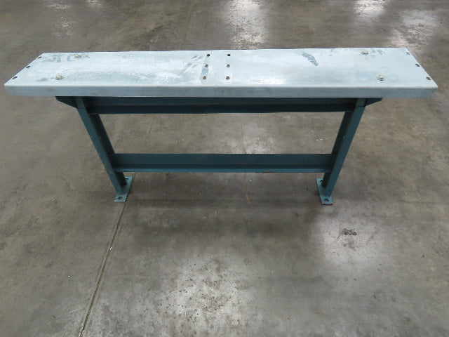 40" Wide Conveyor Leg Stationary Floor Support Blue 24-29" Adj Height  Lot of 4