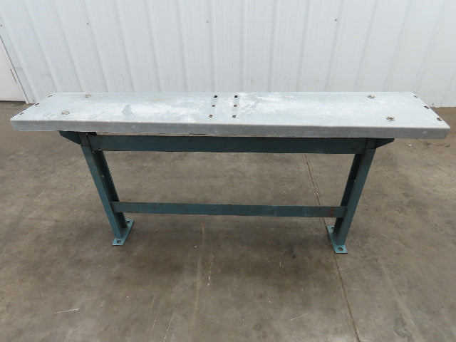 40" Wide Conveyor Leg Stationary Floor Support Blue 24-29" Adj Height  Lot of 4