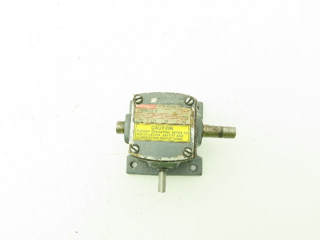 Boston Gear 309A15H Gearbox Reducer 15:1 Ratio .170Hp 30 lb-In RH