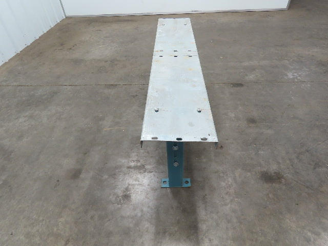 40" Wide Conveyor Leg Stationary Floor Support Blue 19-29" Adj Height  Lot of 4