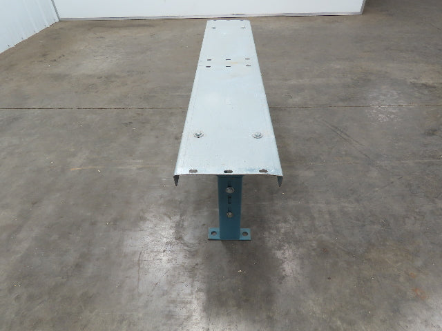 40" Wide Conveyor Leg Stationary Floor Support Blue 17-24" Adj Height  Lot of 10