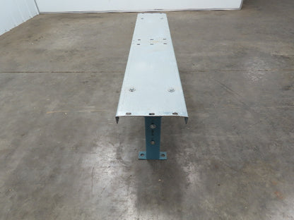 40" Wide Conveyor Leg Stationary Floor Support Blue 17-24" Adj Height  Lot of 10