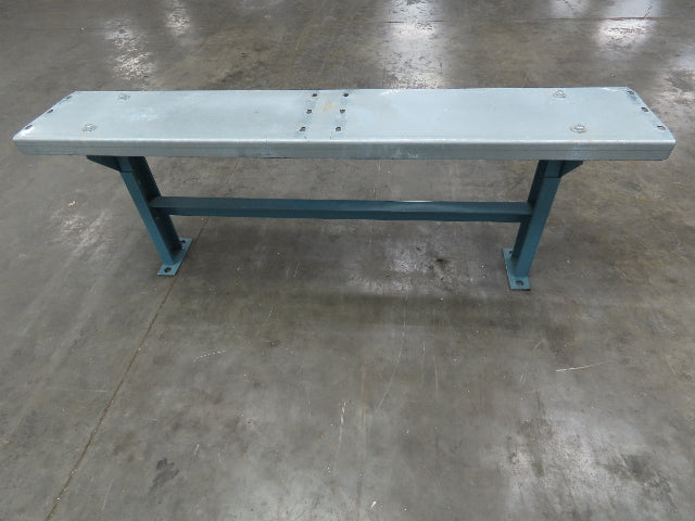 40" Wide Conveyor Leg Stationary Floor Support Blue 17-24" Adj Height  Lot of 10